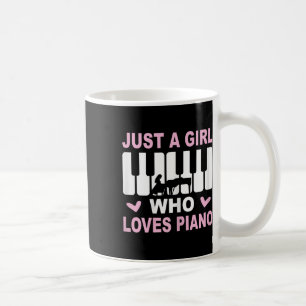 Mug Piano Player Piano Girl Pianist femme Pianist