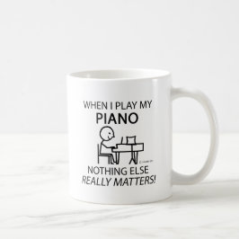 Mug Piano Rien D'Autre Est Important
