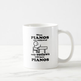Mug Pianos hors la loi