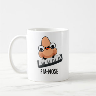Mug Pianose Funny Piano Nez Pun