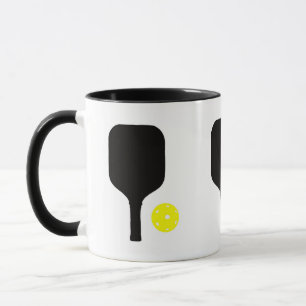 Mug Pickleball paddle & ball