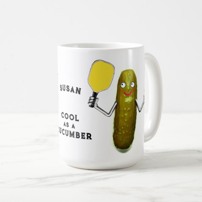 Mug Pickleball personnalisé (Devant droit)