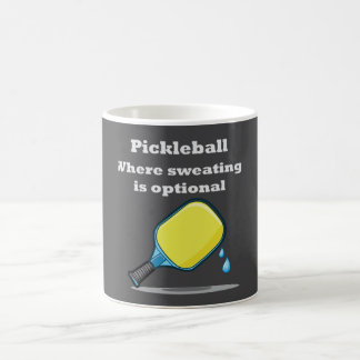 Mug Pickleball Where Sweating is Optional