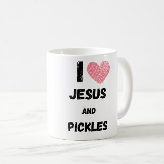 Mug Pickles et Jésus Religieux