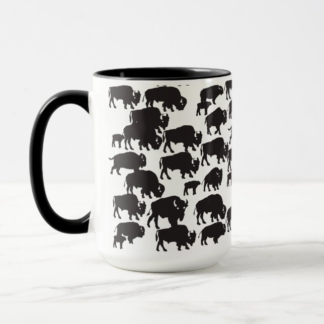 Mug Pictographe - Buffalo (Gauche)