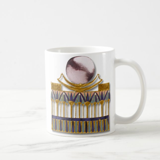 Mug Pictoral de la lune égyptienne antique (Droite)