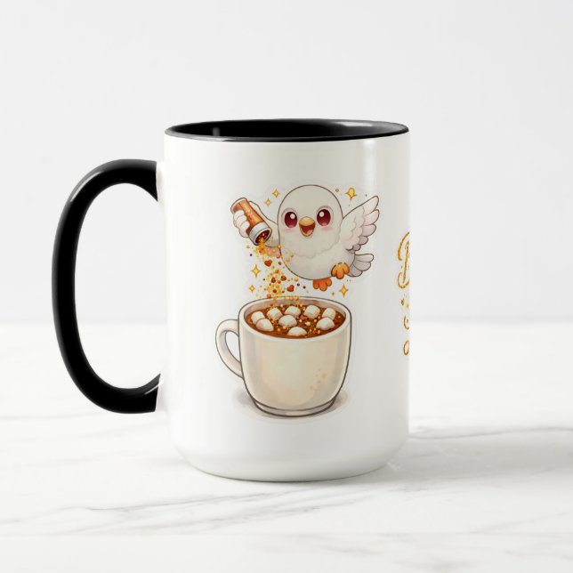 Mug Pidgy's Coffee Glitter v1 (Gauche)