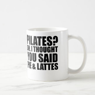 Mug pie pilates et lattes