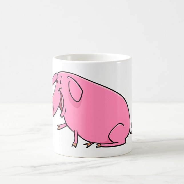 Mug Pièce rose gras (Créateur téléchargé)