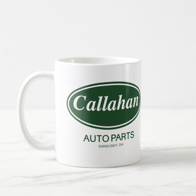 Mug Pièces d'auto de Callahan (Gauche)