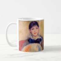 Pierre-Auguste Renoir - Fille avec un ventilateur