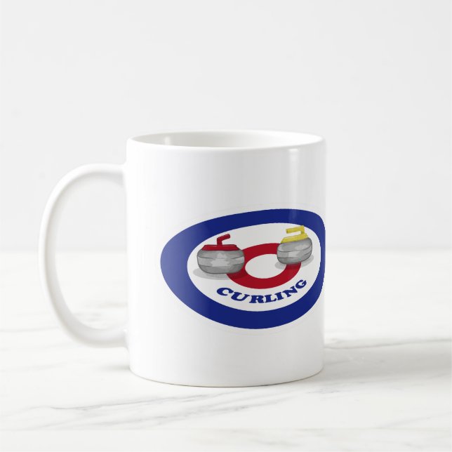 Mug Pierre de curling (Gauche)