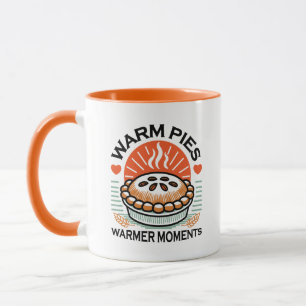 Mug Pies chaudes Moments plus chauds - Conception d'au