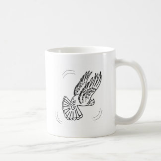 Mug Pigeon de rouleau dans l'action