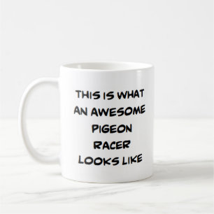 Mug pigeon racer, génial