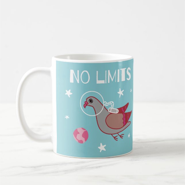 Mug Pigeon spatial (Gauche)