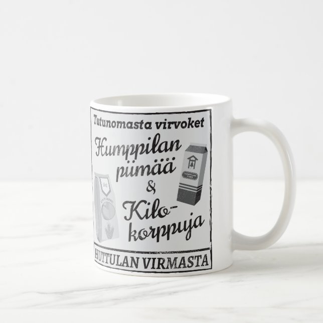 Mug Piimää de Huttulan - huumorimuki de sananmuunnos (Droite)