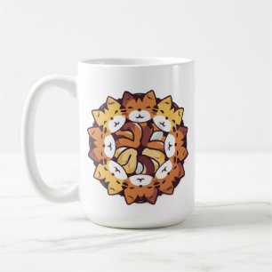 Mug Pile De Kitty Cats Drôle Mignonne Amoureux des cha