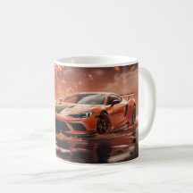 Pilotage Racing Orange Sports Voiture