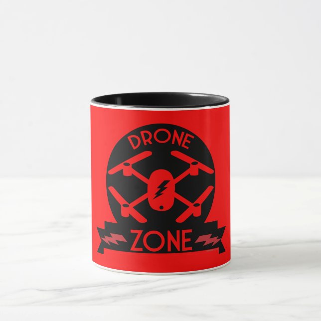 Mug Pilote de drone de loisir (Centre)