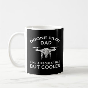 Mug Pilote De Drone Papa - Comme Un Père Régulier Mais