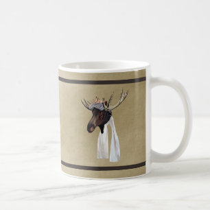 Mug Pilote de l'aviation de l'orignal volant sur un vi