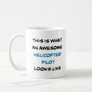 Mug pilote d'hélicoptère, génial