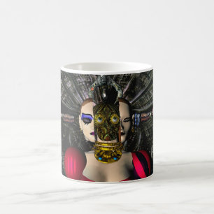 Mug PILOTE SPACESHIP ANDROID XENIA, Science-fiction