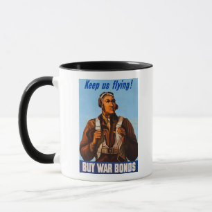 Mug Pilotes de chasse afro-américains de la Seconde Gu