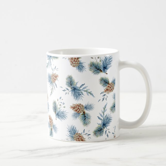 Mug Pin d'hiver et Evergreens (Droite)