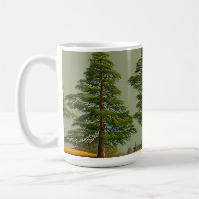 Mug Pin nordique Abstrait (Gauche)