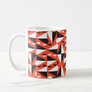 Mug Pinceau géométrique Abstrait : Motif Vintage