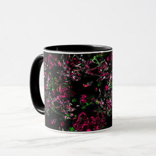 Mug Pinceau moderne abstrait éclaboussé de manière élé