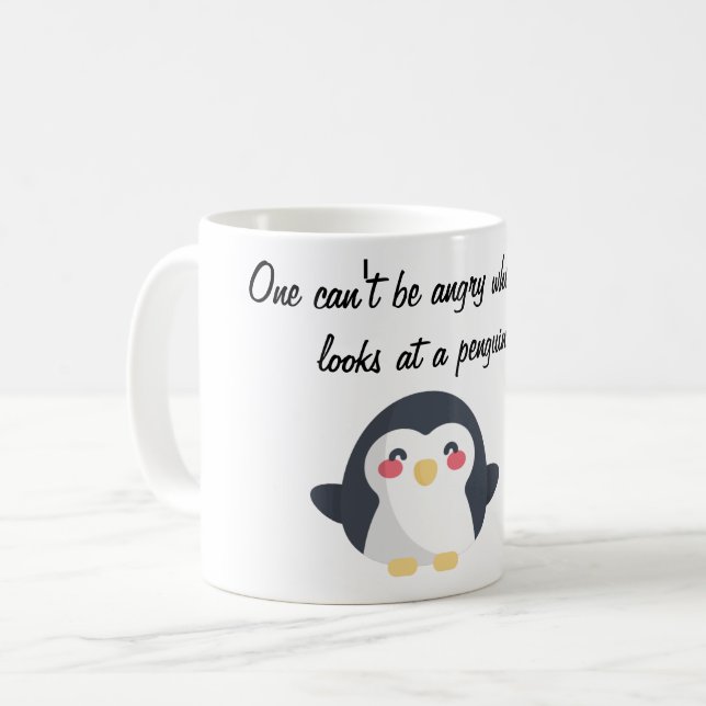 Mug pingouin  (Devant gauche)