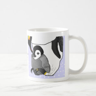 Mug Pingouin de mère et de bébé