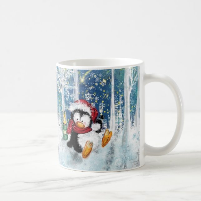 Mug Pingouin de Noël (Droite)