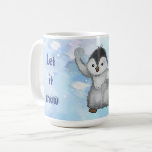 Mug Pingouin d'hiver
