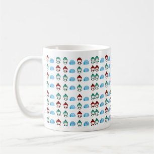 Mug Pingouin mignon et fond d'impression transparent e