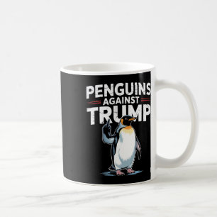 Mug Pingouin palmes vers le haut résiste aux pingouins