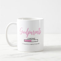 Pink Baby Girl Chargement Godparents Proposition