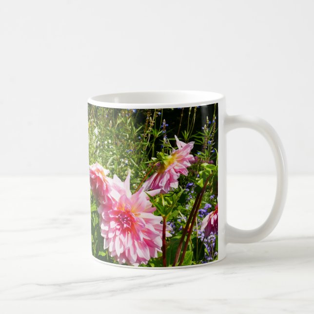 Mug Pink Dahlias (Otto's Thrill) (Droite)