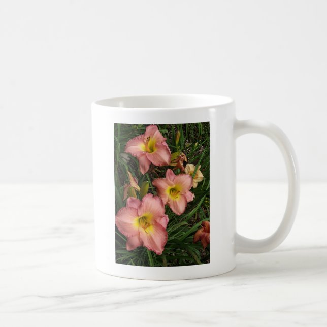 Mug Pink Daylilies (Droite)