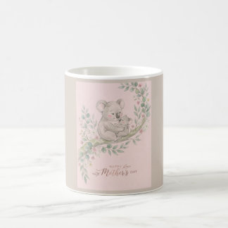 Mug Pink, Gentle Koala Mom and Joey