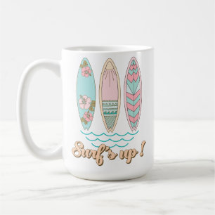 MUG PINK & GREEN HEMER TIME SURF BOARDS