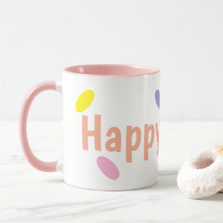 Mug Pink Happy Bunny 