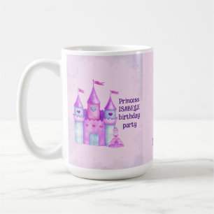 Mug Pink Magic Fairytale Castle Princess Party