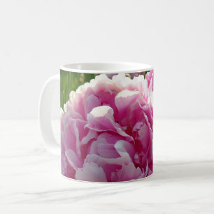 Mug Pink Peony photo cottage ferme jardin fleuri