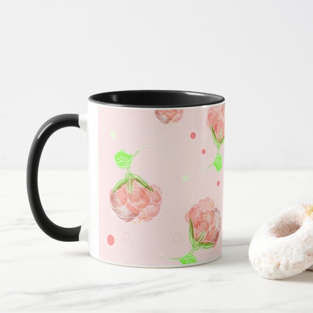 Mug Pink Waltz (Avec donut)