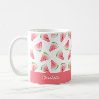 Mug Pink Watermelon Personalized