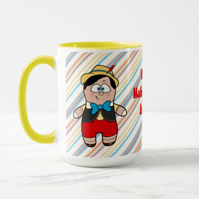 Mug Pinocchio Yellow (Gauche)